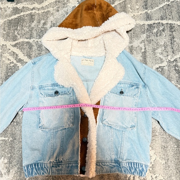 We The Free Perry Hooded Denim Jacket - Picture 8 of 9